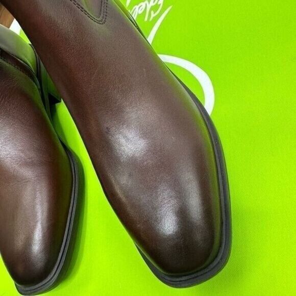 SAM EDELMAN Drina Leather Riding Boot‎ Terrazo Brown NIB - size 6.5 Equestrian - Picture 9 of 9